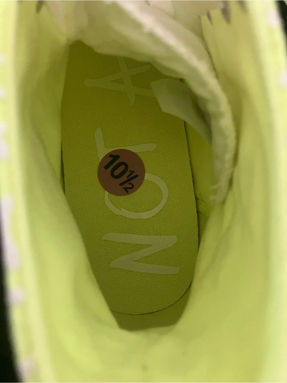 Converse Neon Yellow High-Top Canvas Sneakers Brand New
